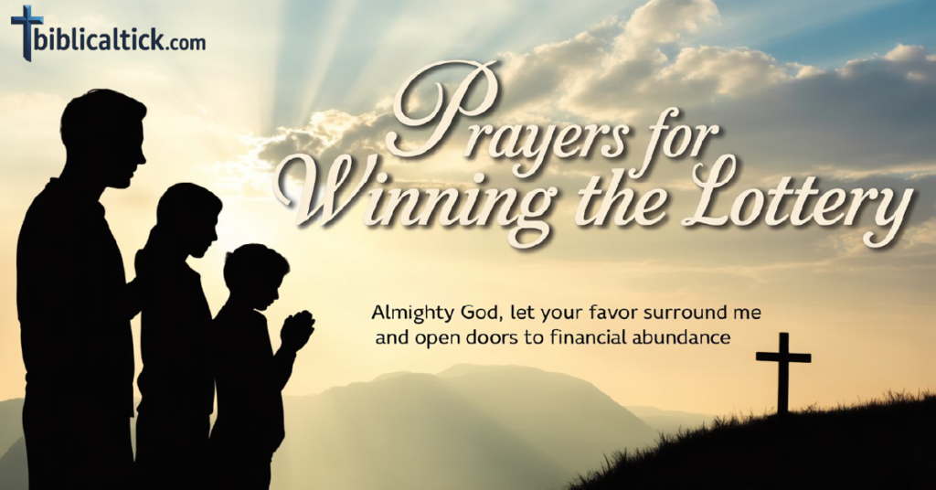 24 Powerful Prayers for Winning the Lottery
