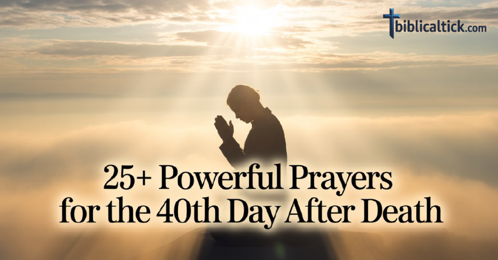 40 Days after Death Prayer
“God, grant my family unity and comfort as we honor the memory of the deceased.”