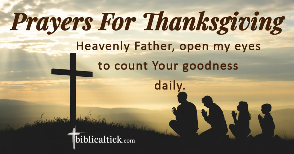 20 Powerful Prayers For Thanksgiving