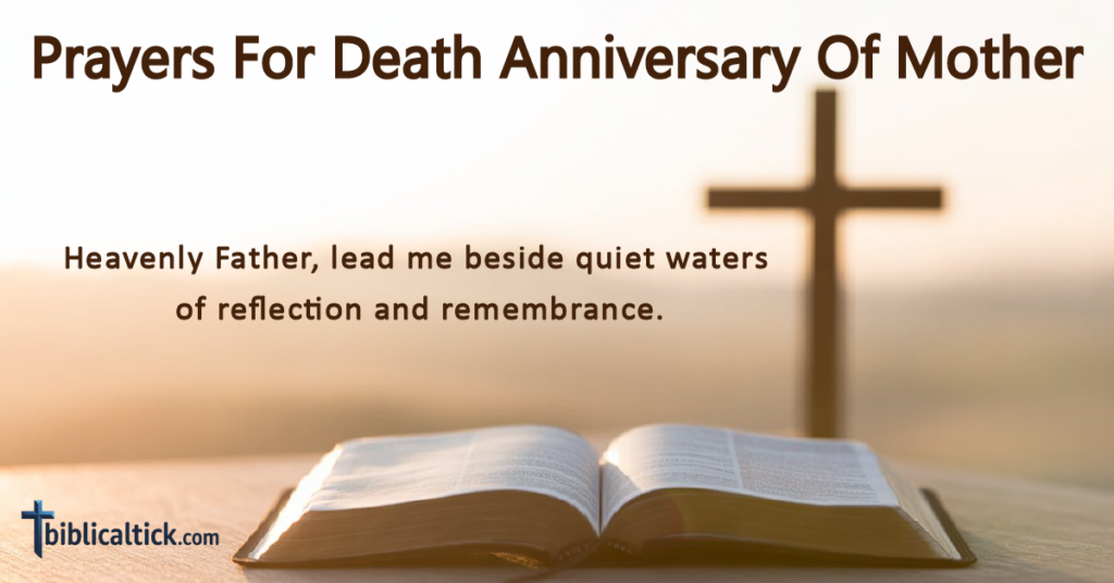 23 Powerful Prayers For Death Anniversary Of Mother