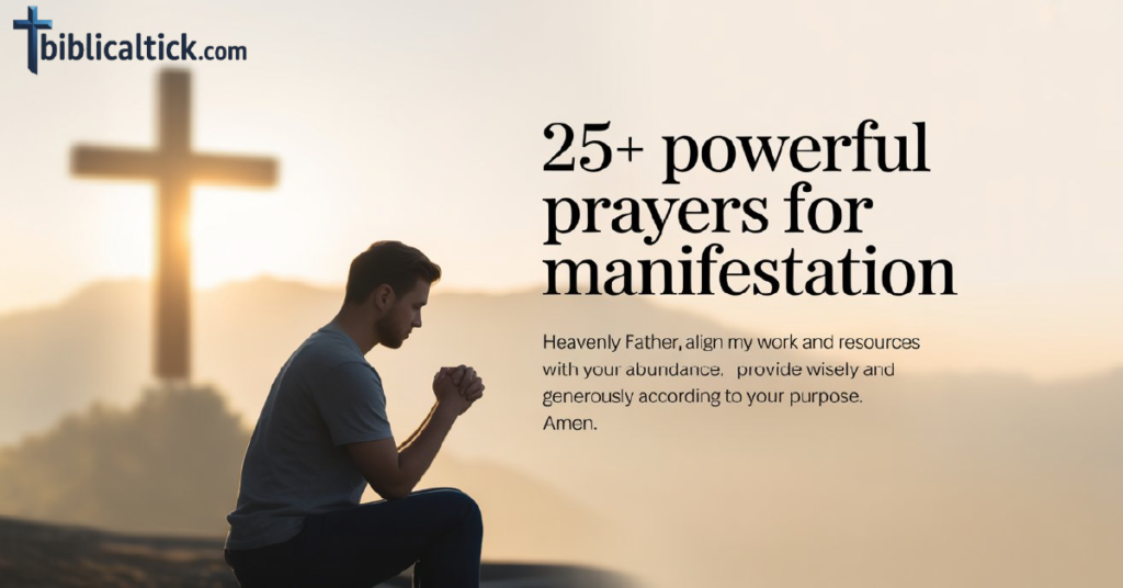 25+ Powerful Prayers For Manifestation