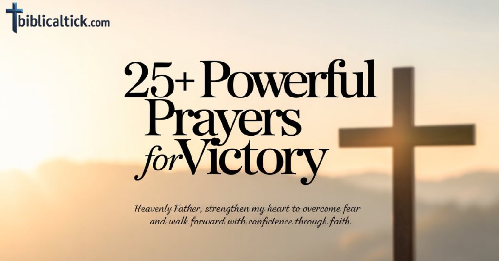 25+ Powerful Prayers For Victory