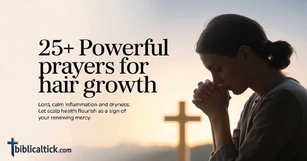 25+ Powerful Prayers For Hair Growth