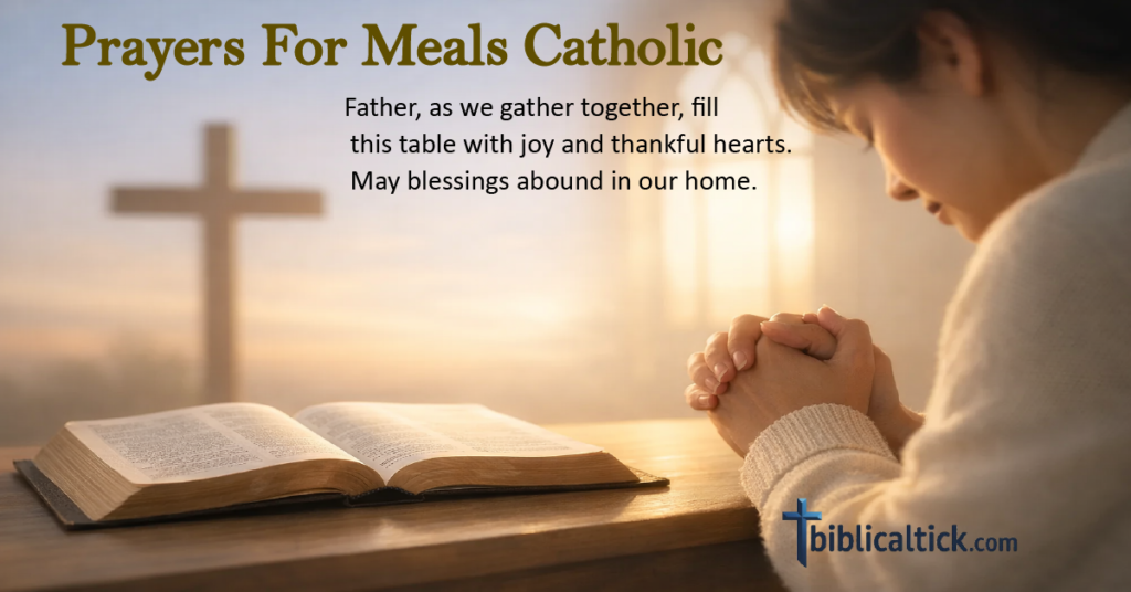 26 Powerful Prayers For Meals Catholic