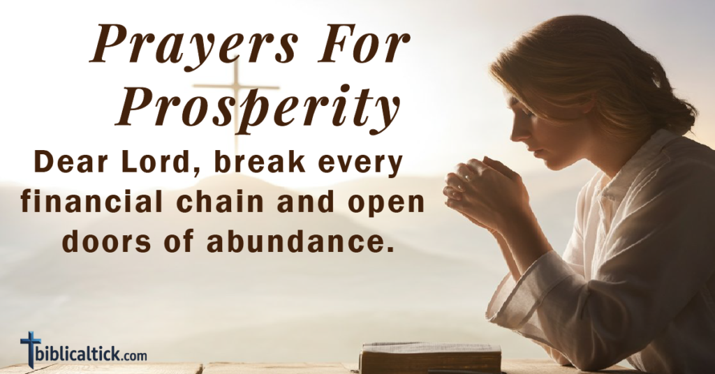 22 Powerful Prayers For Prosperity