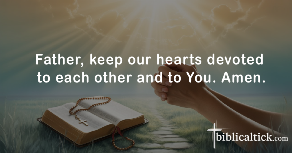 Prayers For 50th Wedding Anniversary
Father, keep our hearts devoted to each other and to You. Amen.