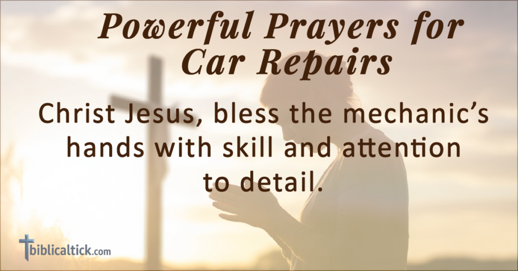 25+ Powerful Prayers for Car Repairs