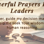 22+ Powerful Prayers For Leaders