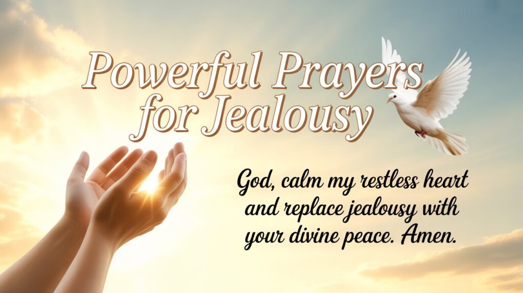 Prayers For Jealousy
God, calm my restless heart and replace jealousy with Your divine peace. Amen.