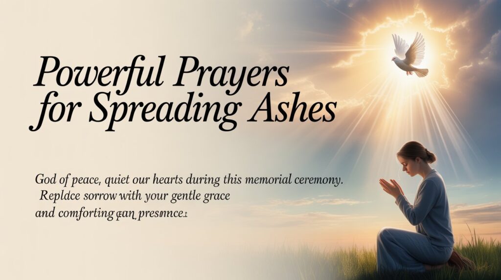 25+ Powerful Prayers For Spreading Ashes