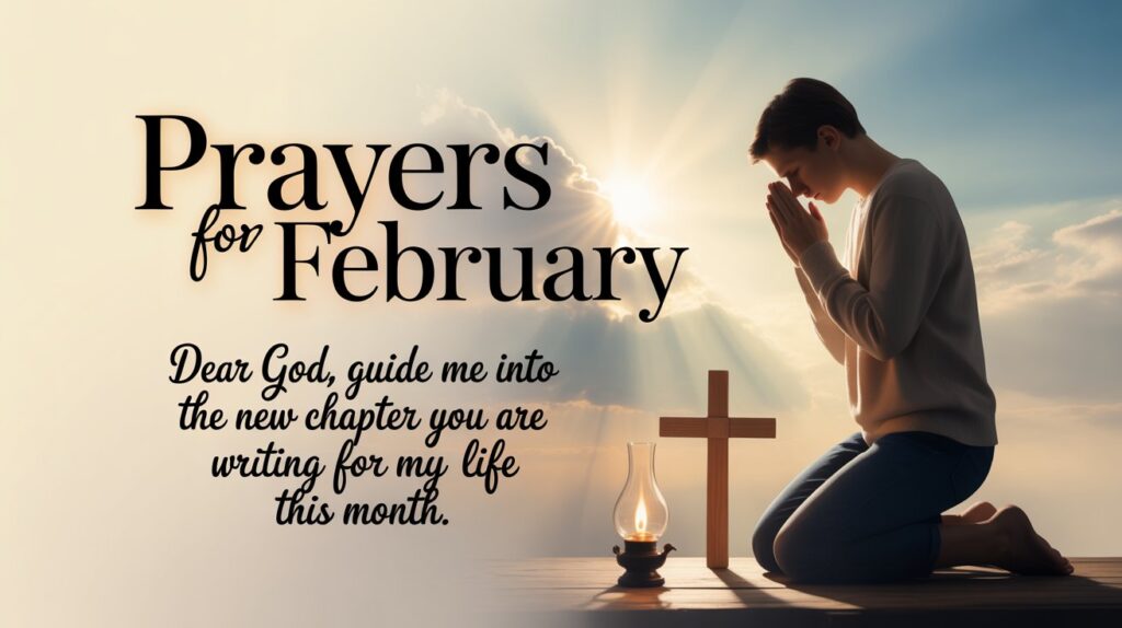 Prayers For February
Lord, grant me clarity and wisdom so I see my life through Your loving perspective.