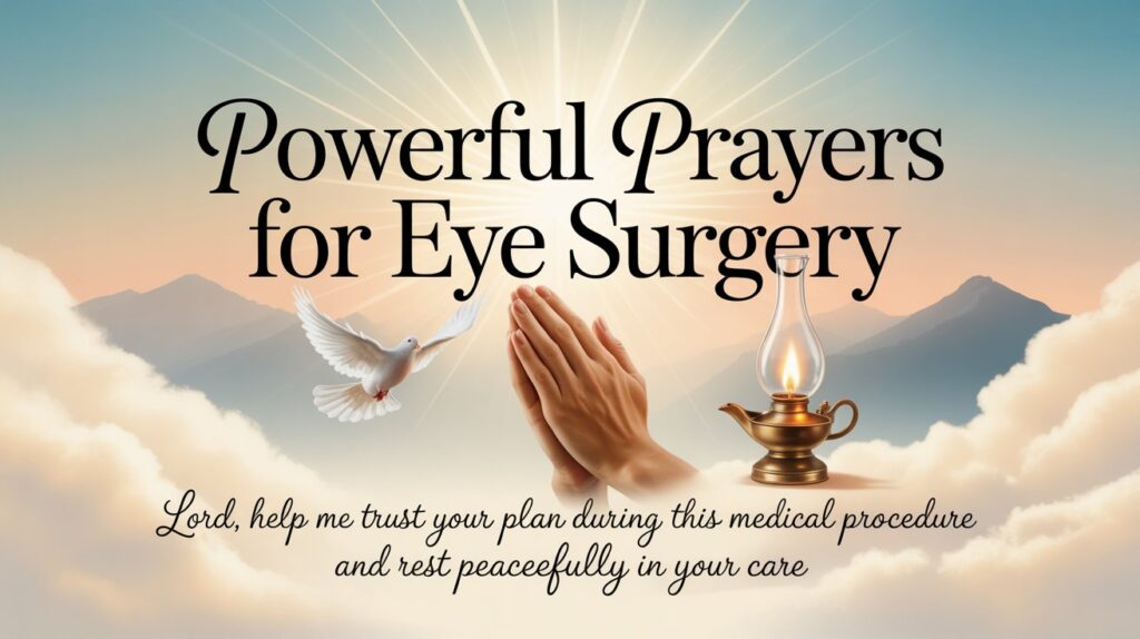 25+ Powerful Prayers For Eye Surgery
