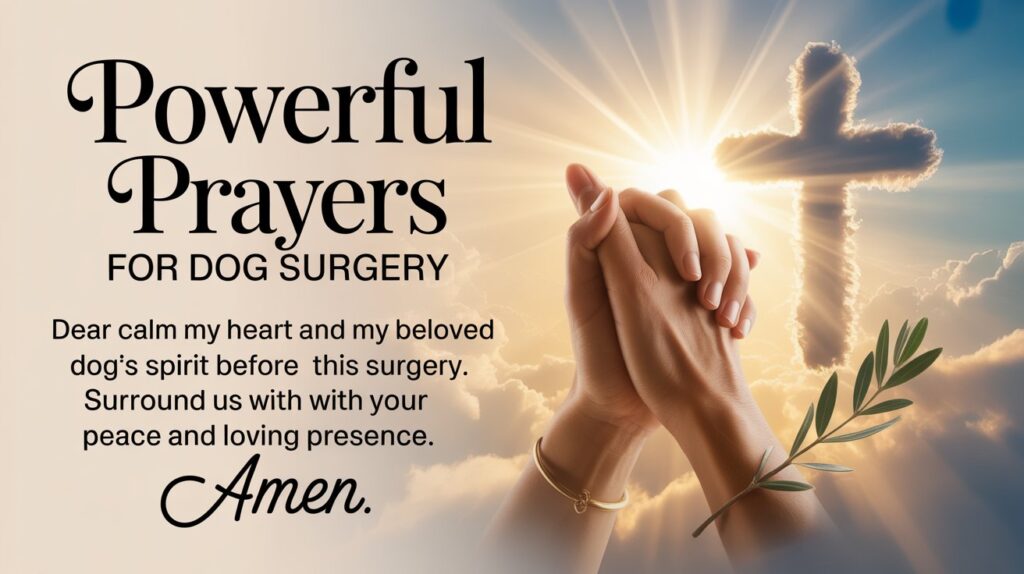 25+ Powerful Prayers For Dog Surgery
