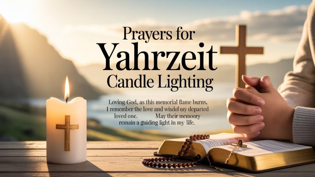 25+ Powerful Prayers For Yahrzeit Candle Lighting