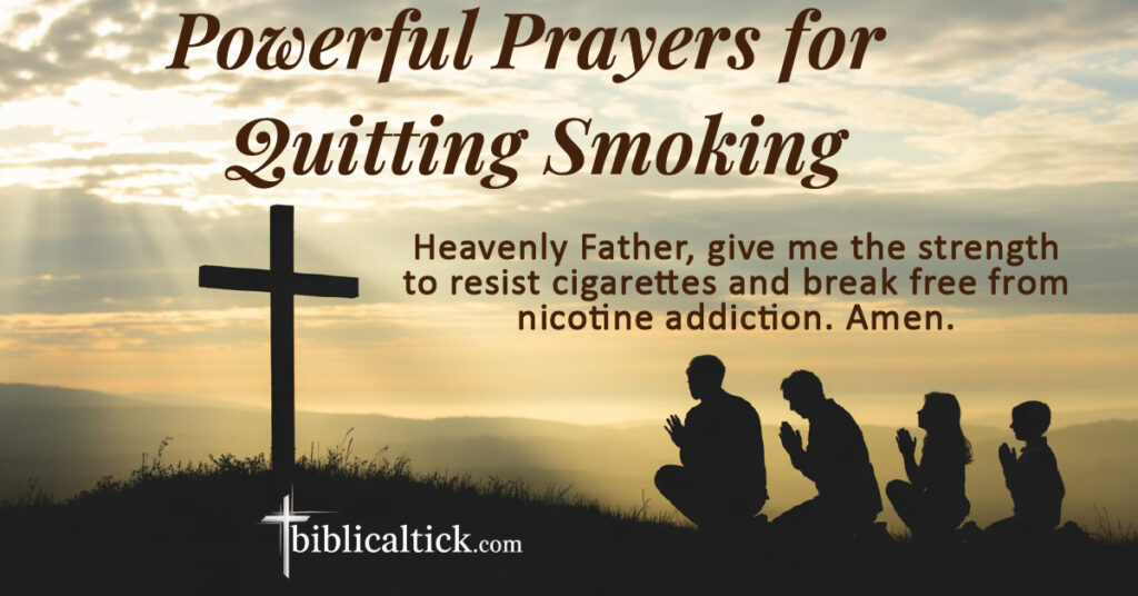 25+ Powerful Prayers for Quitting Smoking