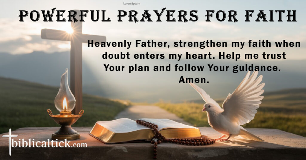 25+ Powerful Prayers for Faith