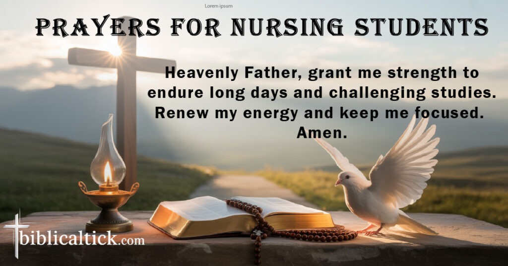 25+ Powerful Prayers For Nursing Students