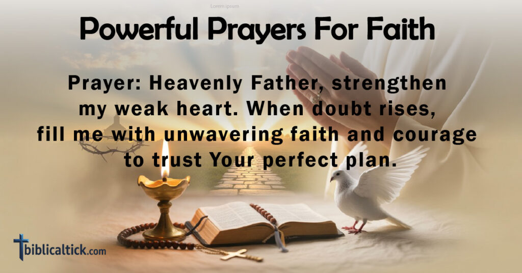 20+ Powerful Prayers For Faith