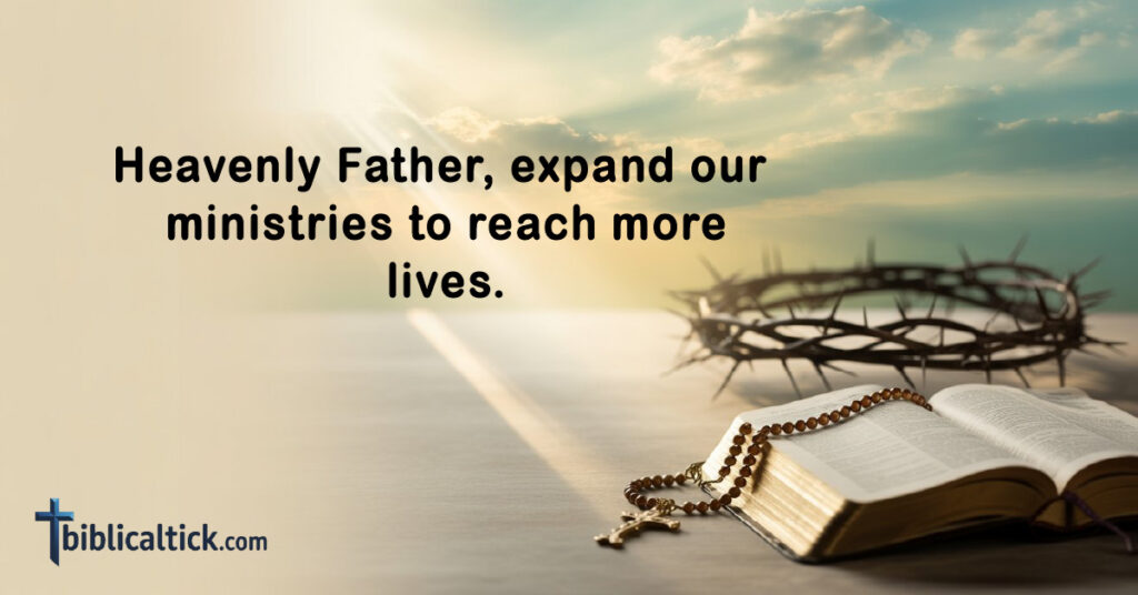 Prayers For Church Anniversary Celebration
Heavenly Father, expand our ministries to reach more lives.