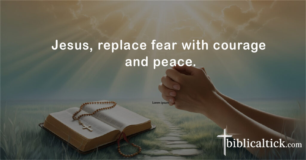Prayers For Hostages
Jesus, replace fear with courage and peace.
