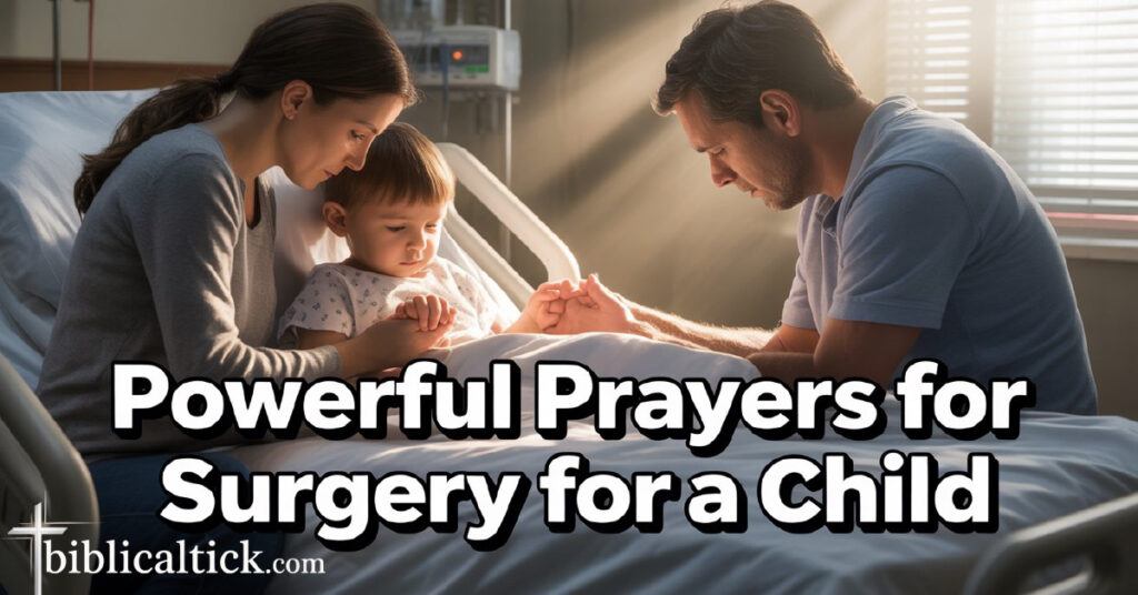 25+ Powerful Prayers For Surgery For A Child