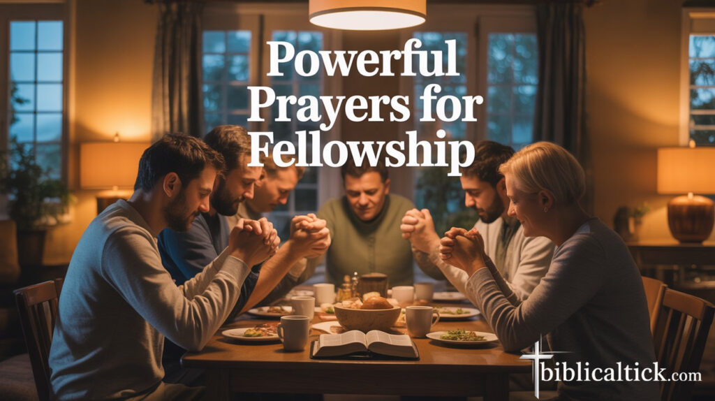 25+ Powerful Prayers For Fellowship