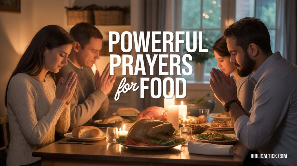 25+ Powerful Prayers For Food