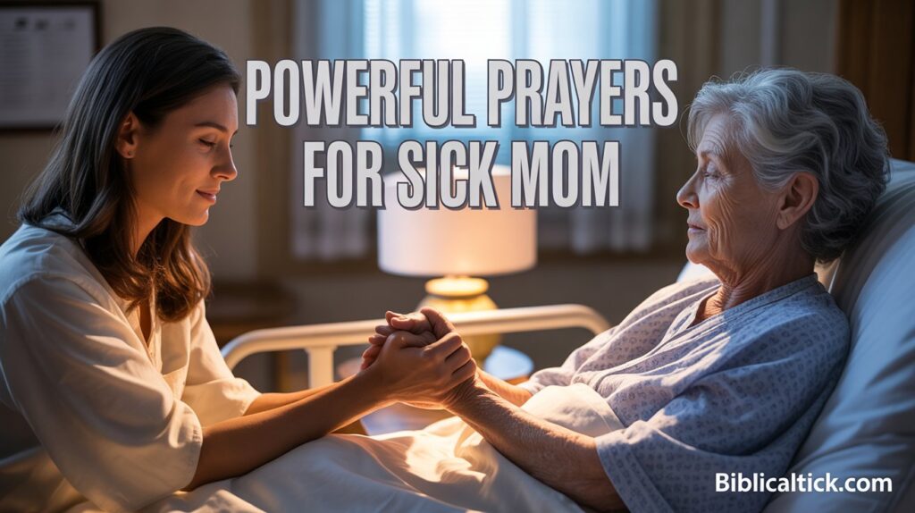 25+ Powerful Prayers For Sick Mom