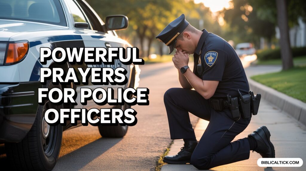 25+ Powerful Prayers For Police Officers
