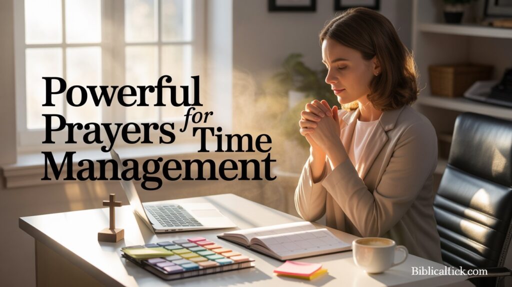 25+ Powerful Prayers For Time Management