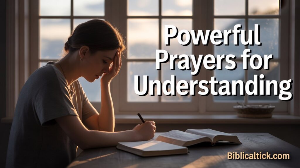 25+ Powerful Prayers For Understanding