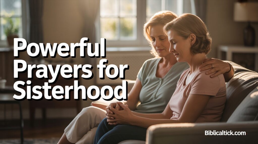 25+ Powerful Prayers For Sisterhood