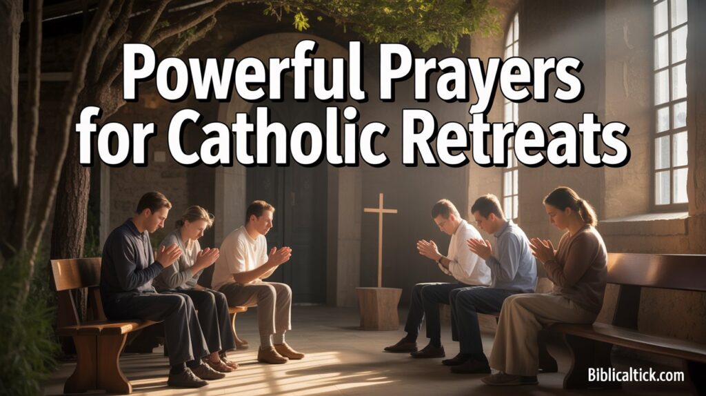 25+ Powerful Prayers For Catholic Retreats