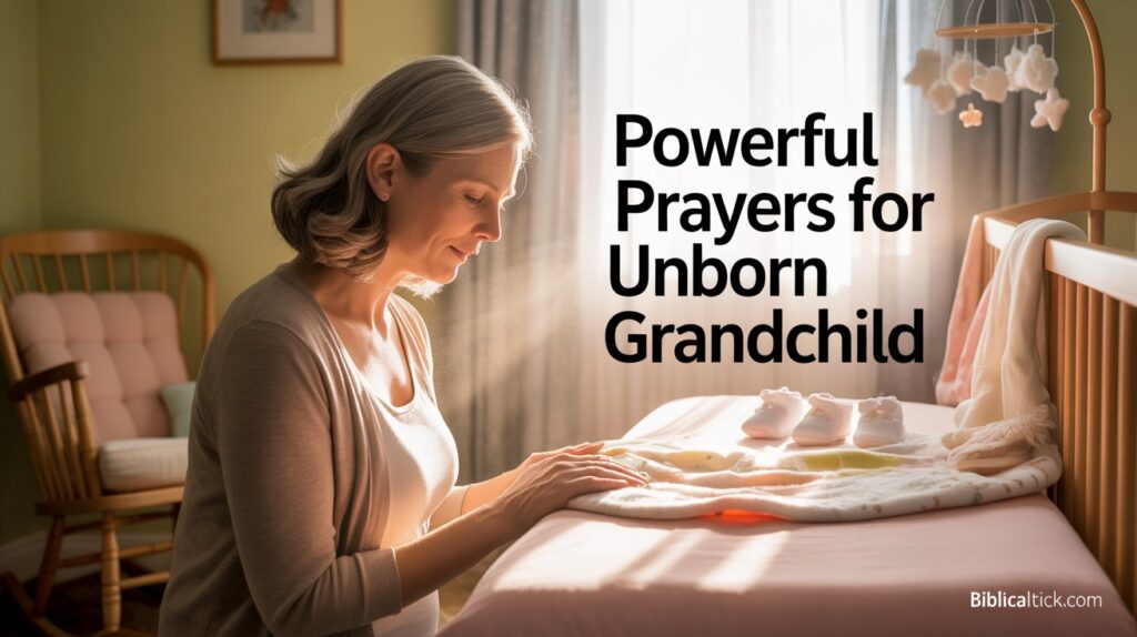 25+ Powerful Prayers For Unborn Grandchild