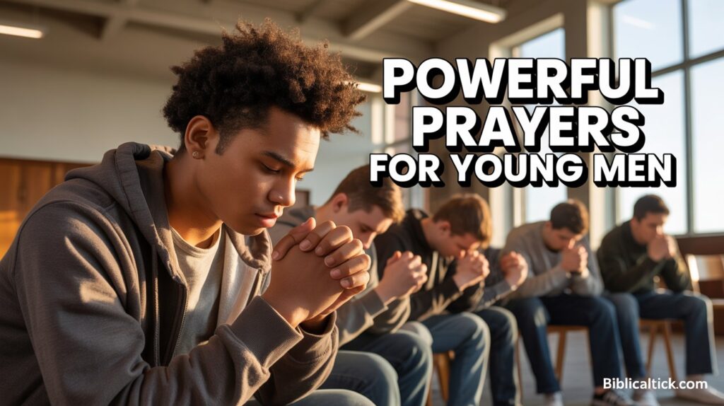 25+ Powerful Prayers For Young Men