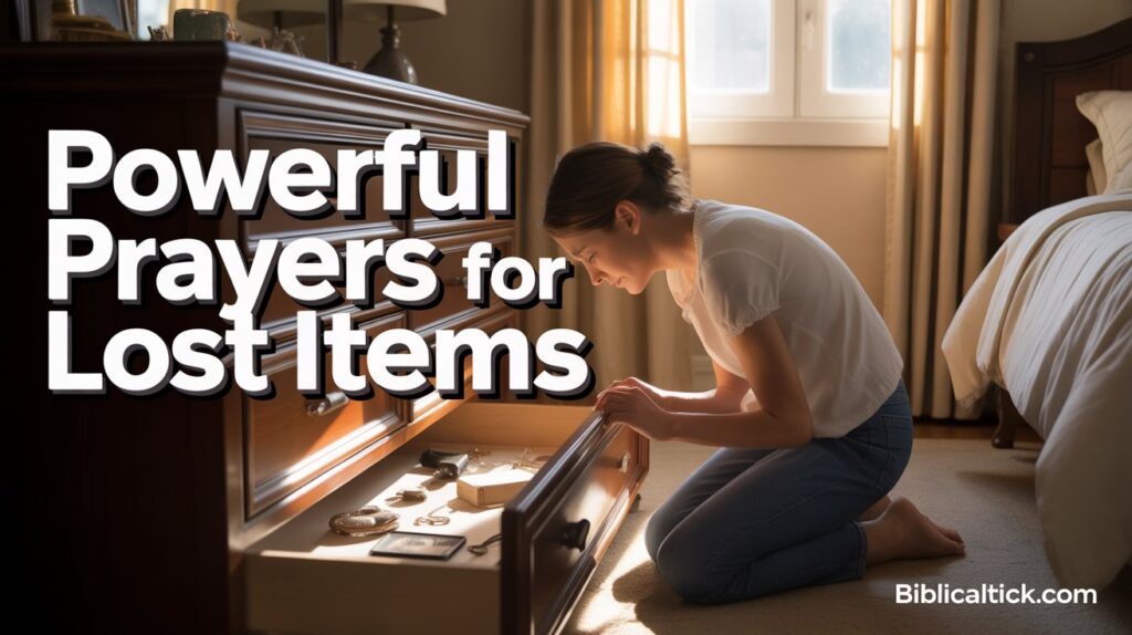 25+ Powerful Prayers For Lost Items