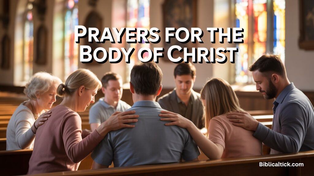 25+ Powerful Prayers For The Body Of Christ