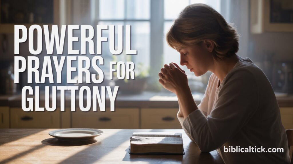 25+ Powerful Prayers For Gluttony