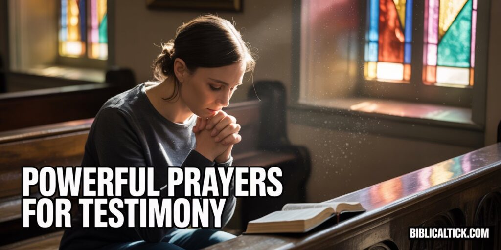 25+ Powerful Prayers For Testimony