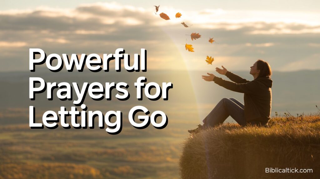 25+ Powerful Prayers For Letting Go
