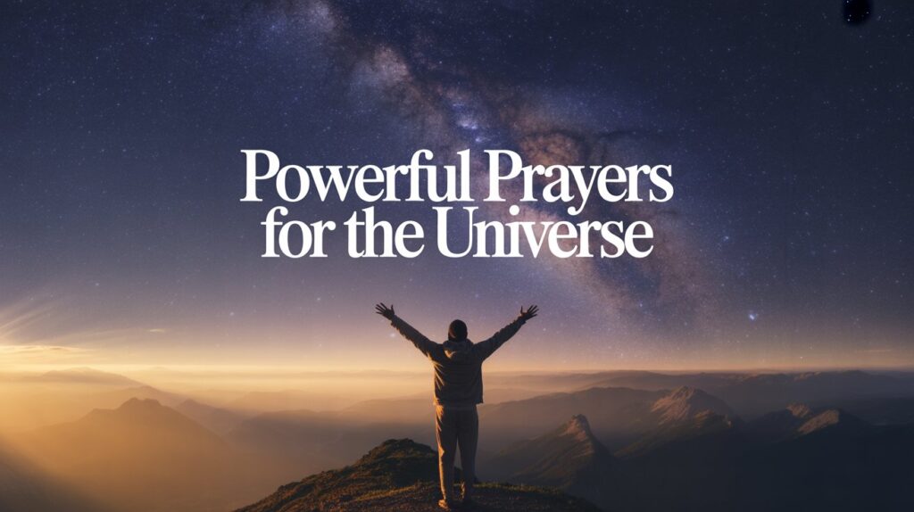 21+ Powerful Prayers For The Universe
