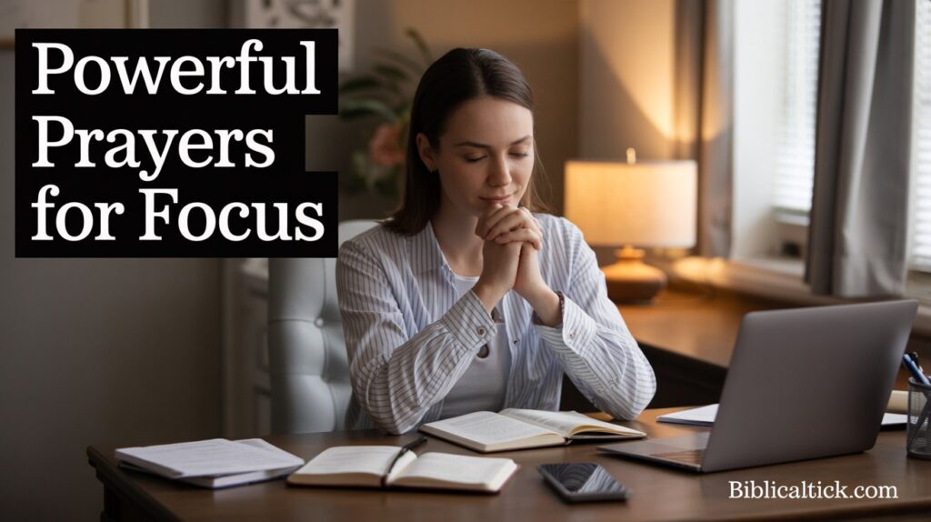 25+ Powerful Prayers For Focus