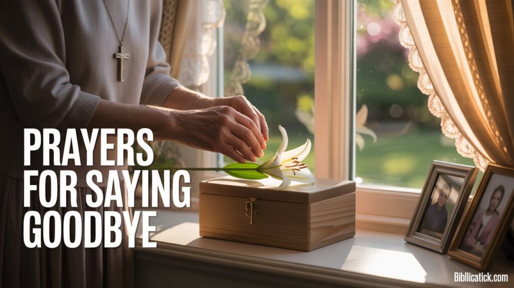 25+ Powerful Prayers For Saying Goodbye 💔