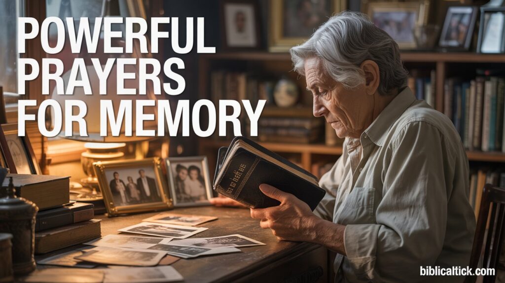 25+ Powerful Prayers For Memory