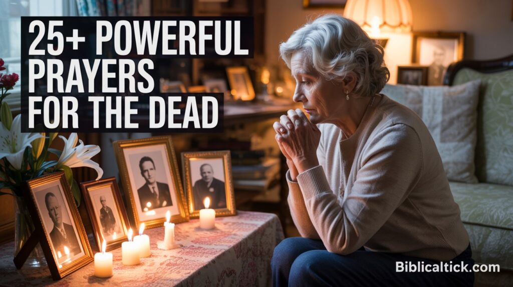 22+ Powerful Prayers For The Dead