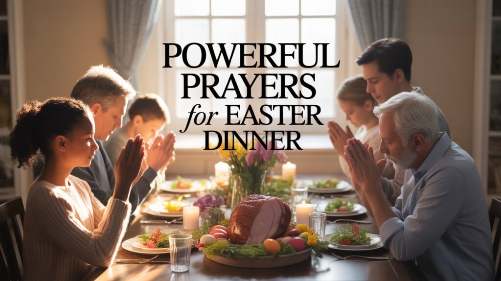 20+ Powerful Prayers For Easter Dinner