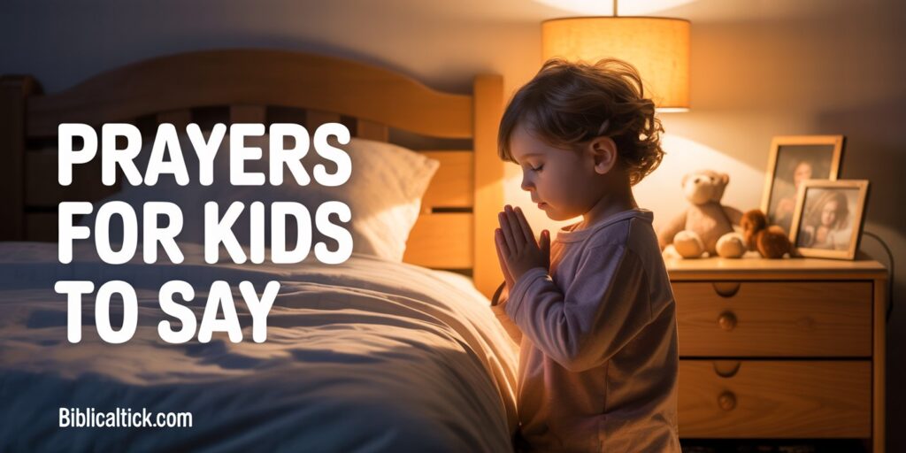 25+ Powerful Prayers For Kids To Say
