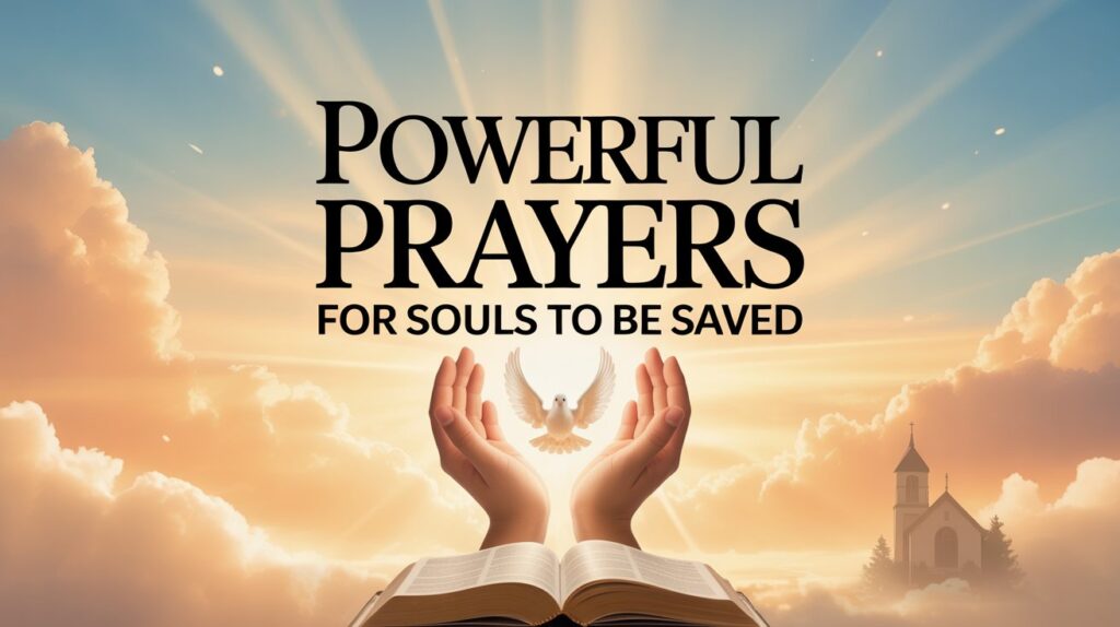 23+ Powerful Prayers for Souls to Be Saved