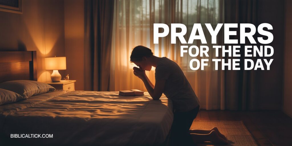 25+ Powerful Prayers For The End Of The Day