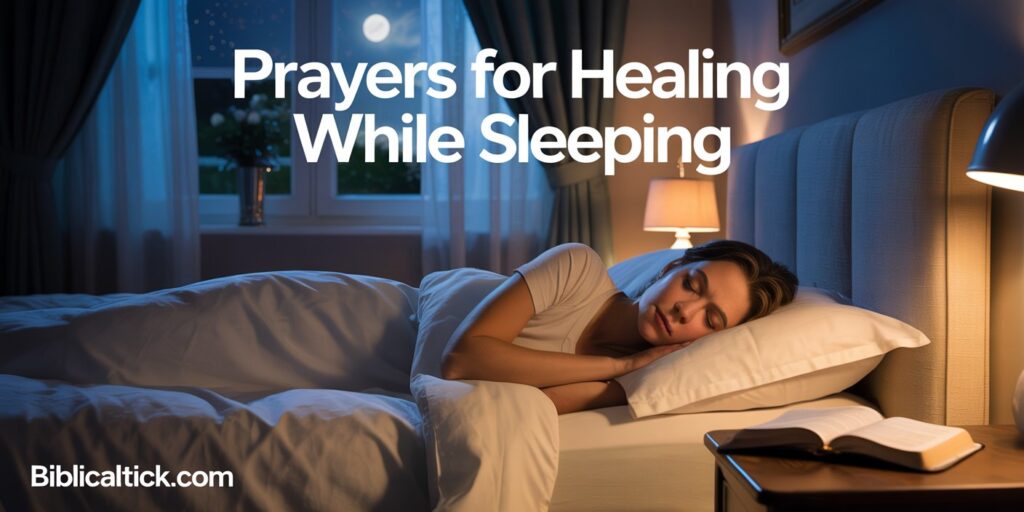 25+ Powerful Prayers For Healing While Sleeping